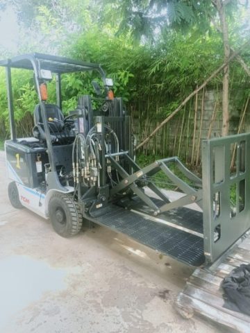 Bộ kéo đẩy tấm giấy trên xe nâng - Bộ kéo đẩy Push Pull