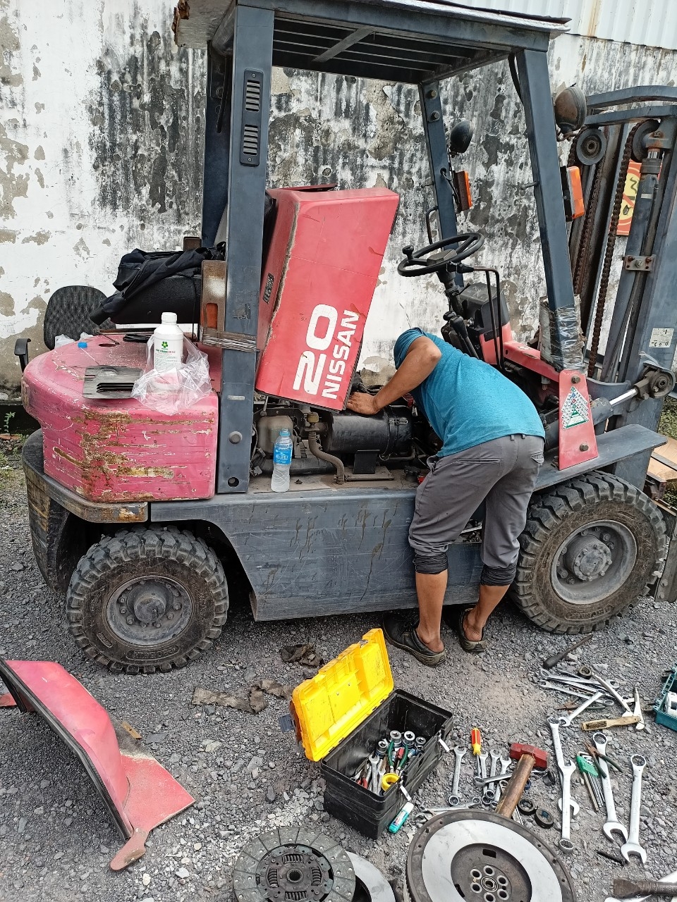 Quy trình sửa chữa xe nâng tận nơi tại Thủ Dầu Một Bình Dương